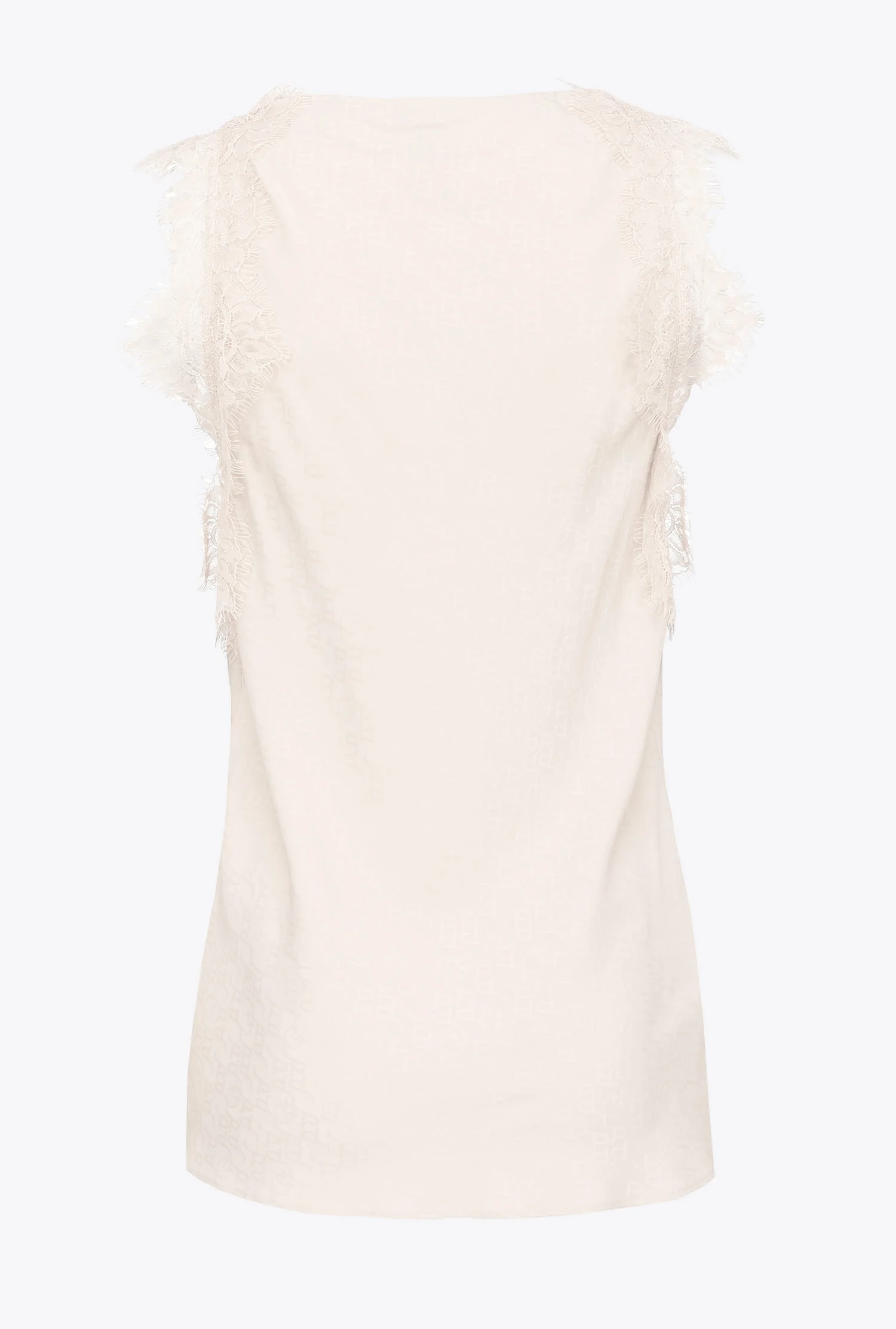 Top jacquard à logo | Rose