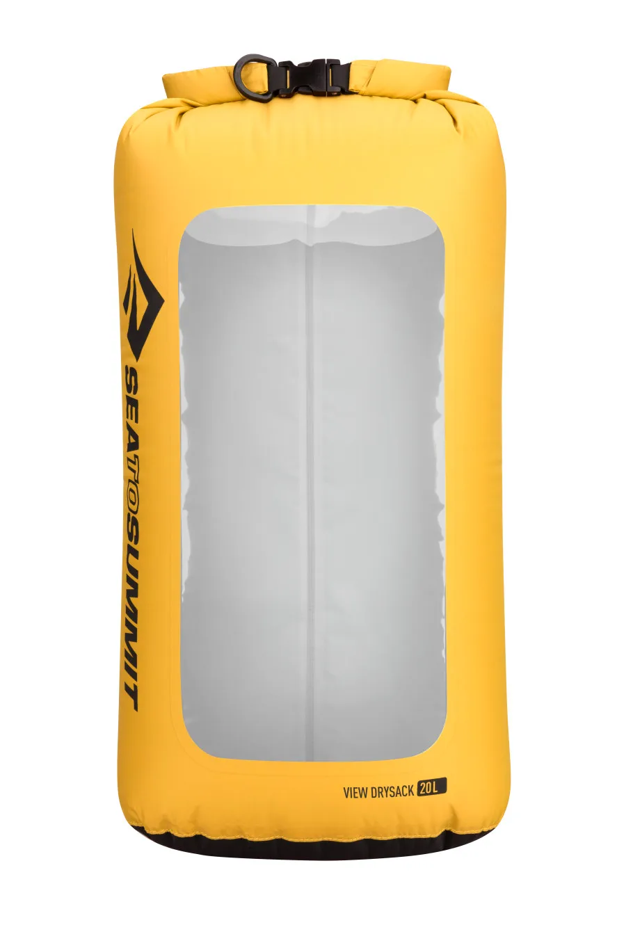 Sea To Summit Clear Stopper Dry Bag 20L Yellow