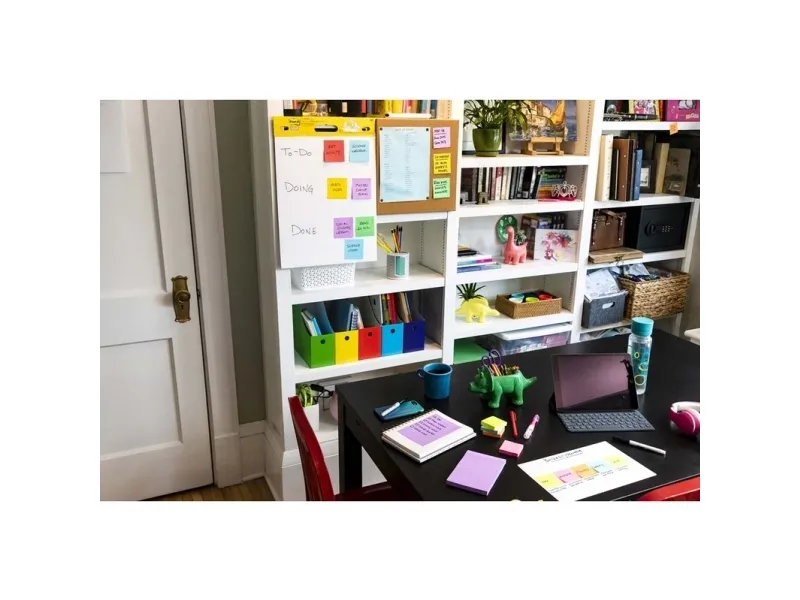Post-it® Super Sticky Notes Playful 76x76 mm - (6 stk.)