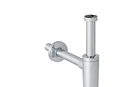 Geberit pungvandlås 40mmx1 1/4 t/hv Krom ABS