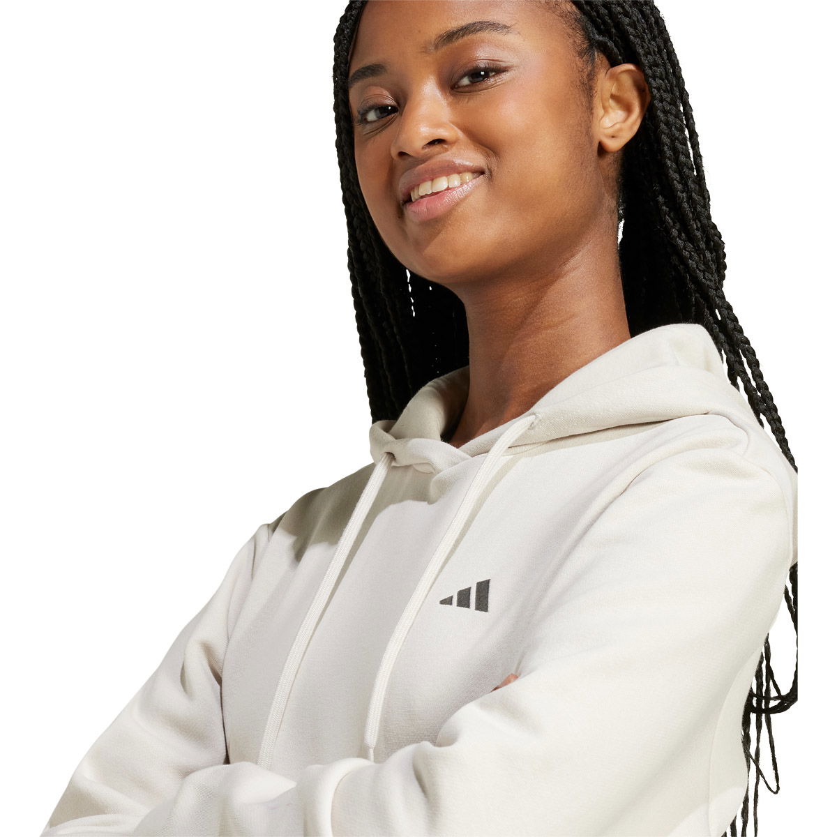 adidas Small Logo Feel Cosy Hættetrøje Dame