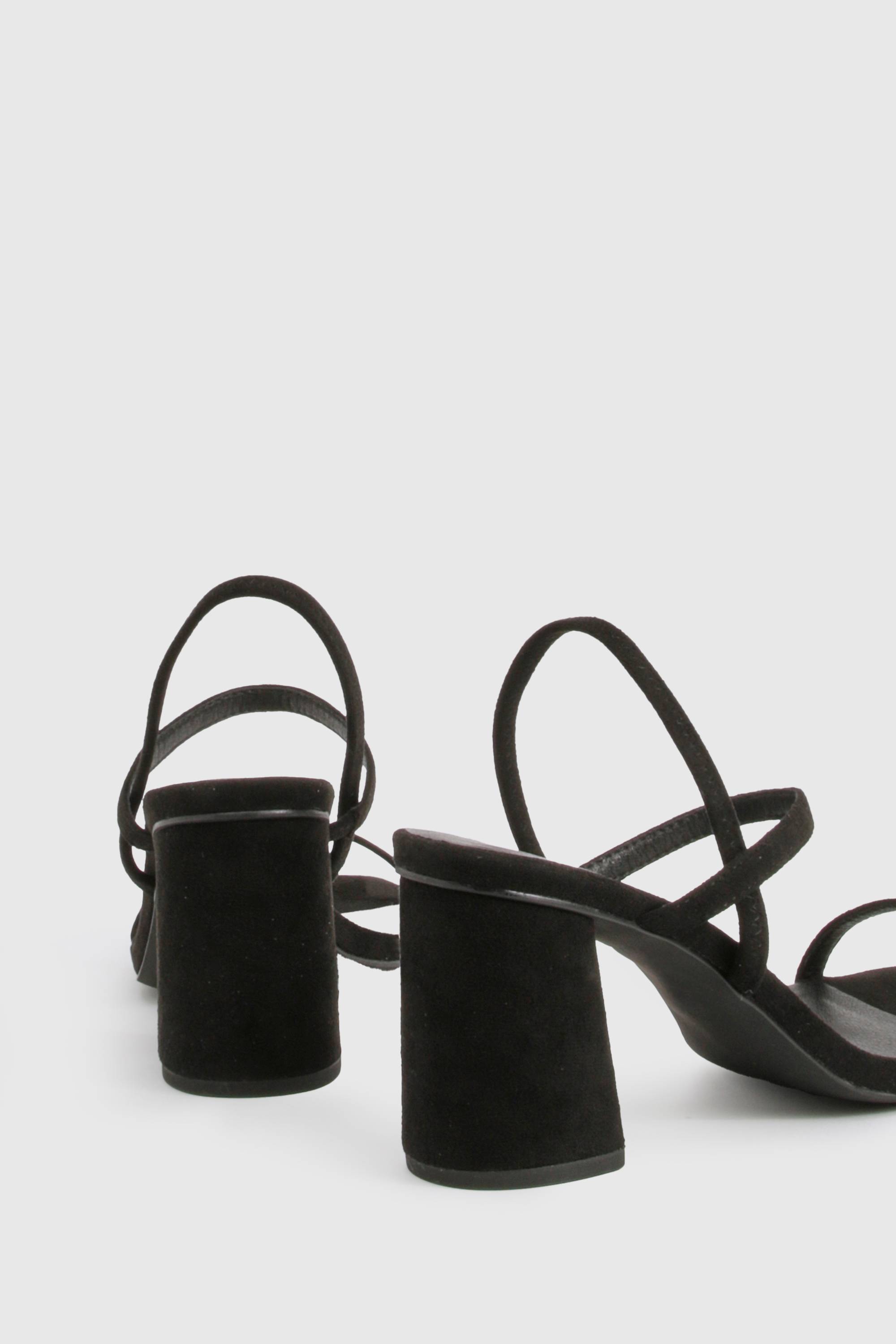 boohoo Talons blocs à large coupe élastiqués en 2 parties