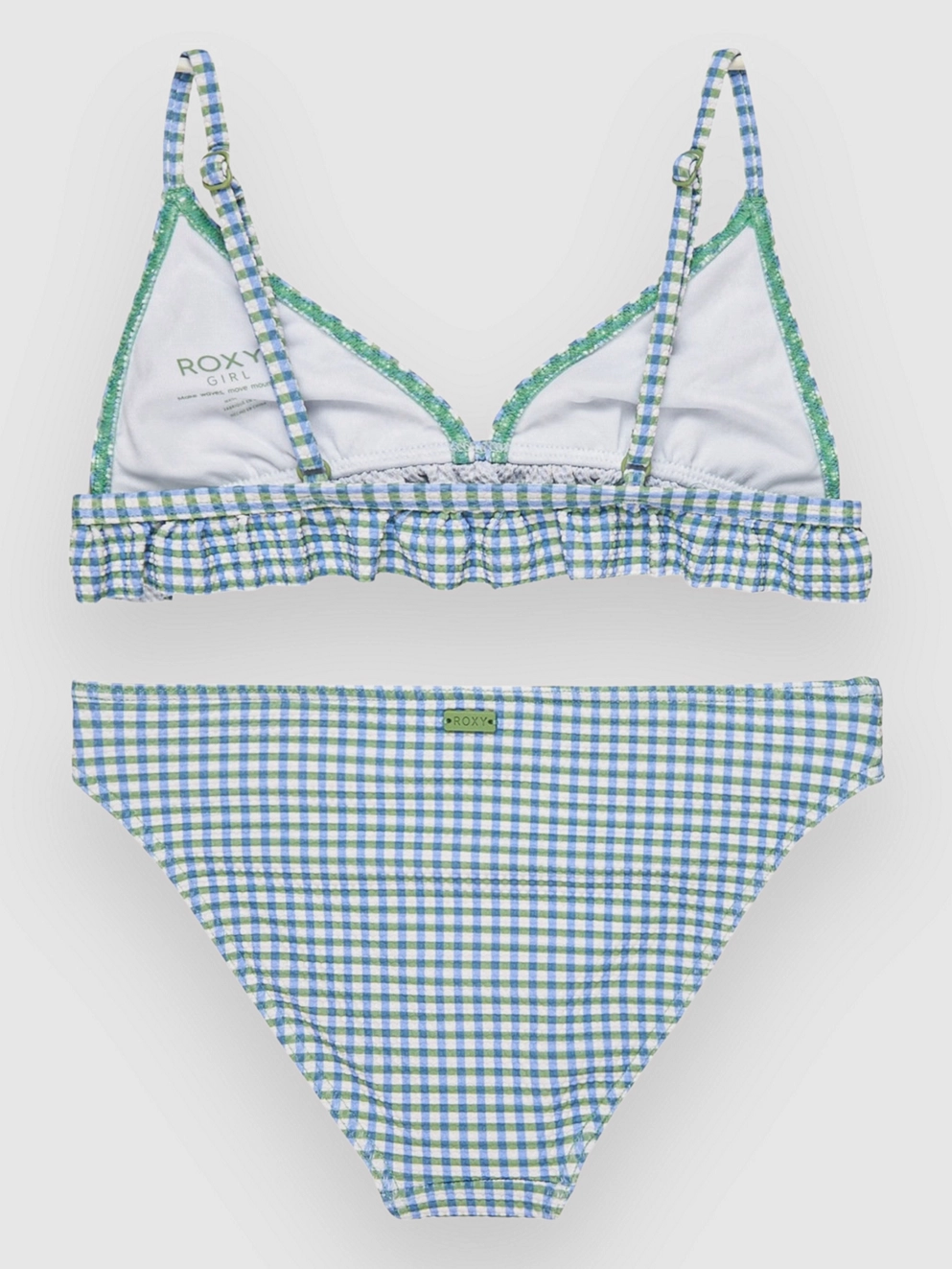 Roxy Gingham Rg Kids Bikini et check me out mini rg