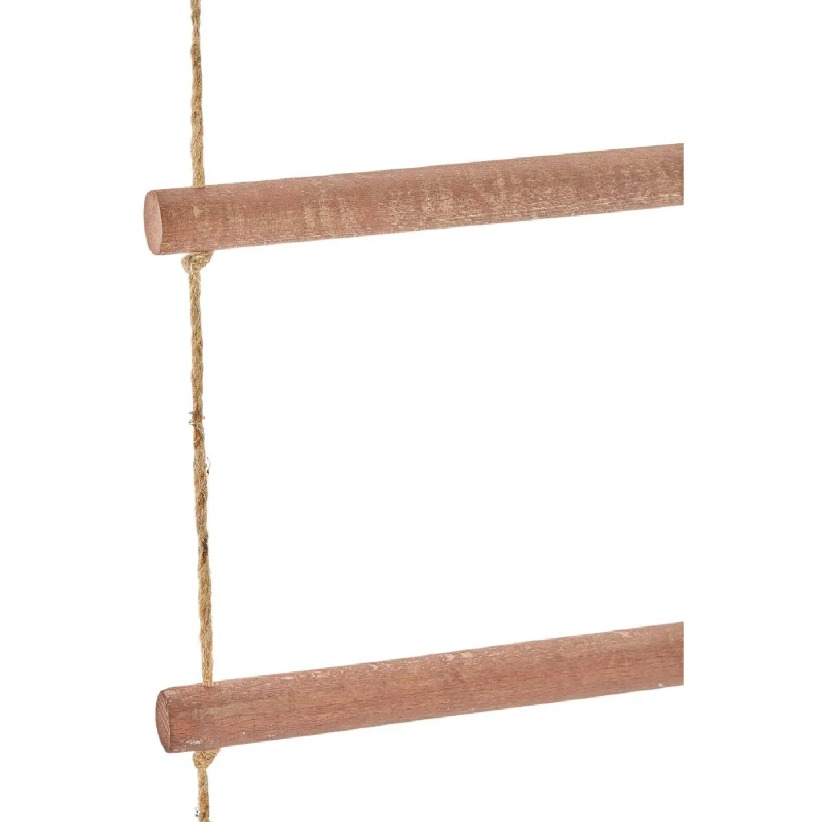 Hanah Home Porte-serviettes en pin - Aspect marron