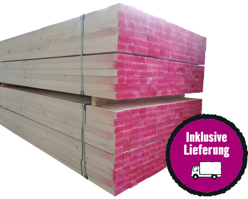 Konsta Palette Latte S10 Vurenhout gezaagd 40x60x5000 mm = 432 stuks