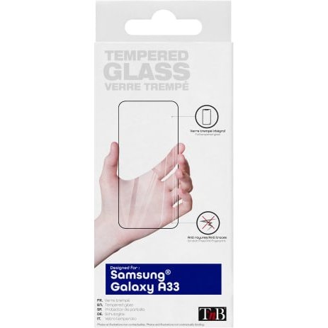 T'nB TGISA33 écran et protection arrière de téléphones portables Protection d'écran transparent Samsung 1 pièce(s)