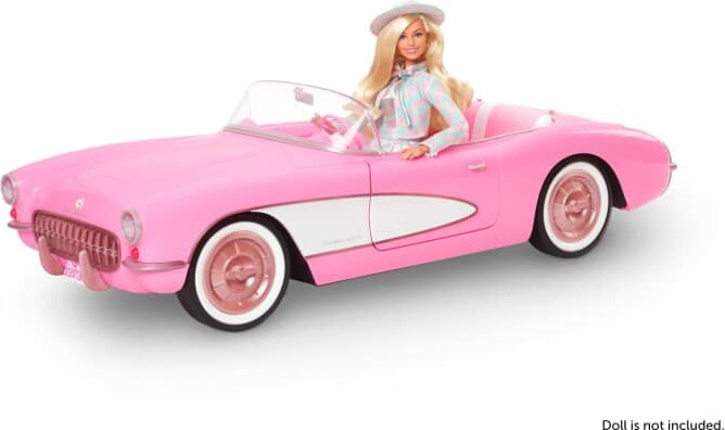 Barbie Bil - Pink Corvette - Barbie The Movie