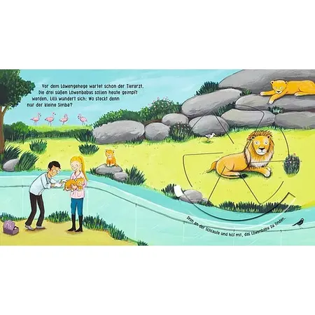 Esslinger Verlag Hilf mit im Zoo!