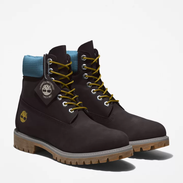 Bottine 6-inch Timberland Premium para homem en noir/bleu