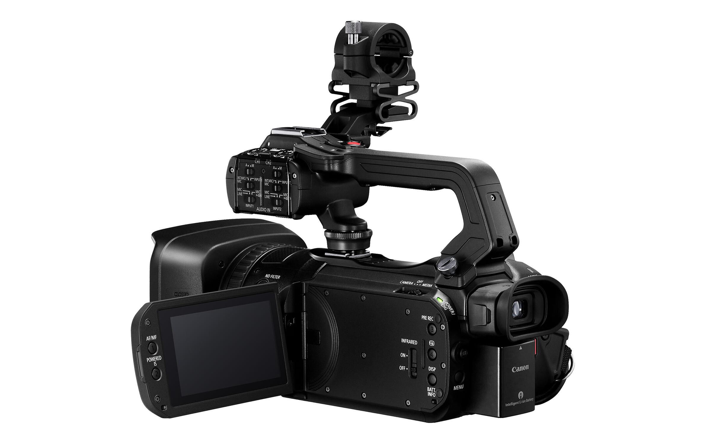 Videokamera XA75<br>Kompakter, professioneller 4K UHD-Camcorder