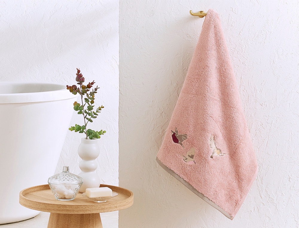 Linge de bain-À vol d'oiseaux