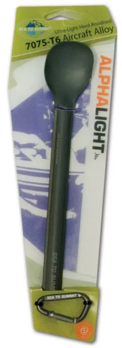 Sea To Summit AlphaLight Cutlery Long Spoon Grey Anodised