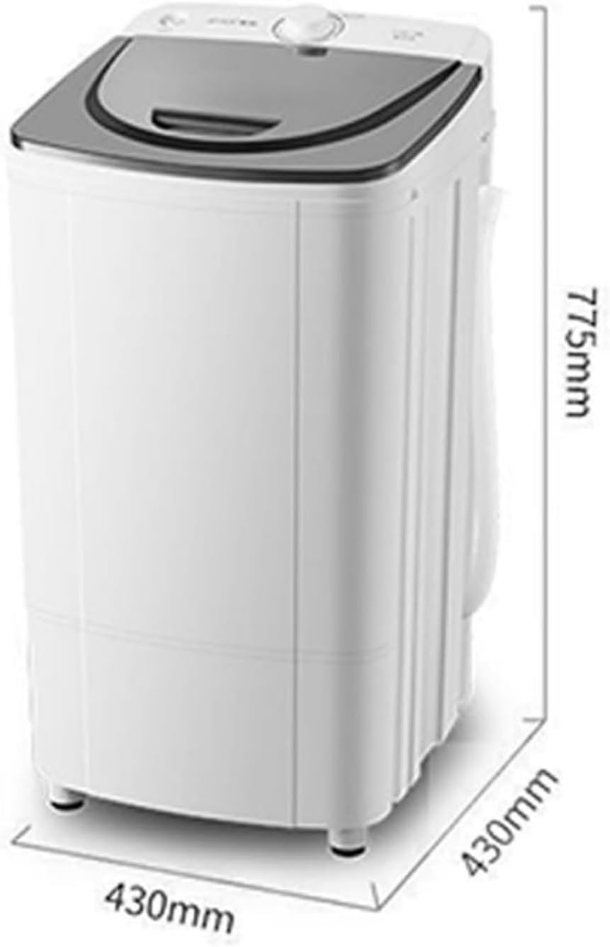 MGHRUE Sèche-Linge 10 Kg, Essoreuse À Économie D'énergie Et D'énergie, Lumière Bleue À 360 °, Sèche-Linge Portable 2800 TR/Min, Sèche-Linge À Évacuation par Gravité