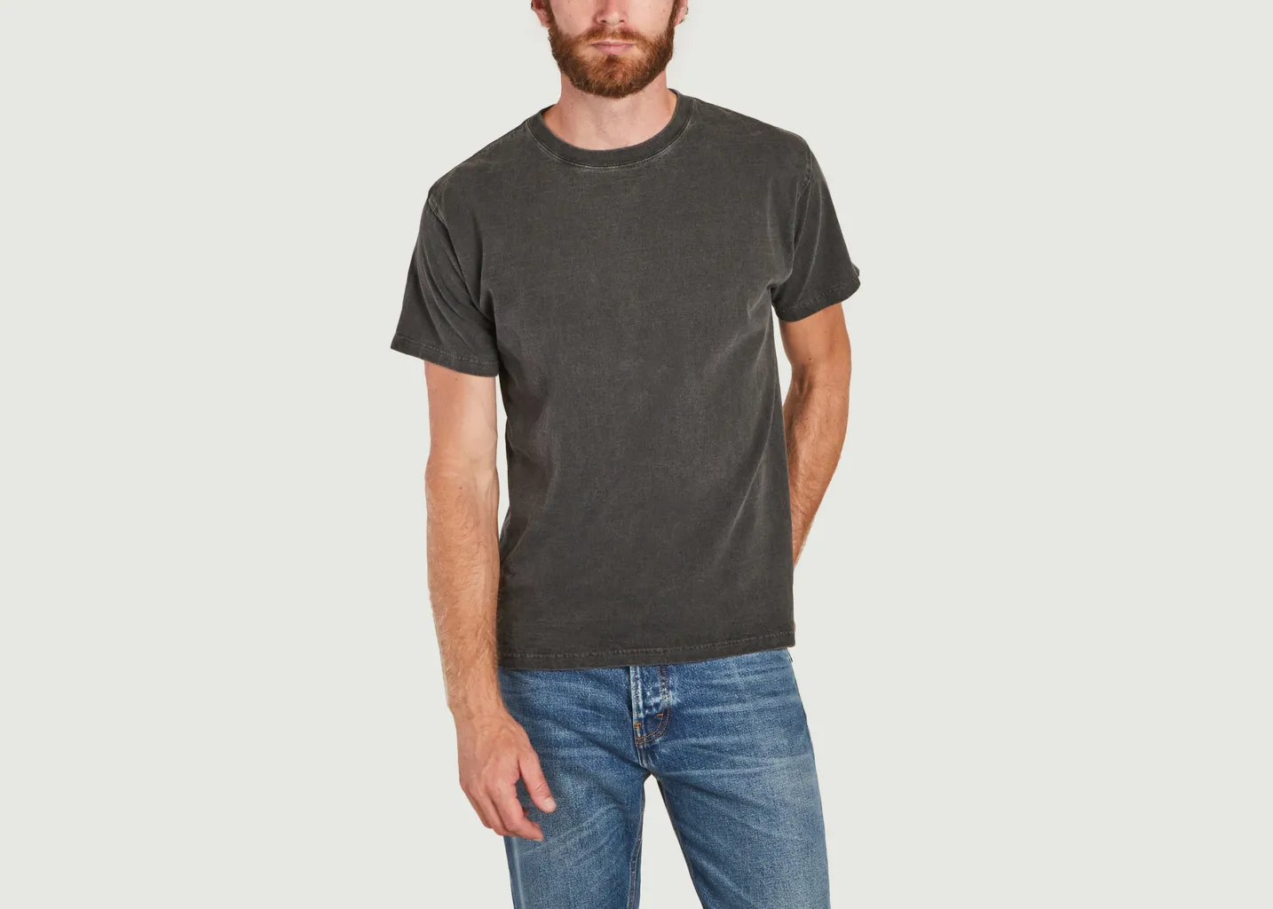 T-shirt S/S Crew en jersey de coton Good On