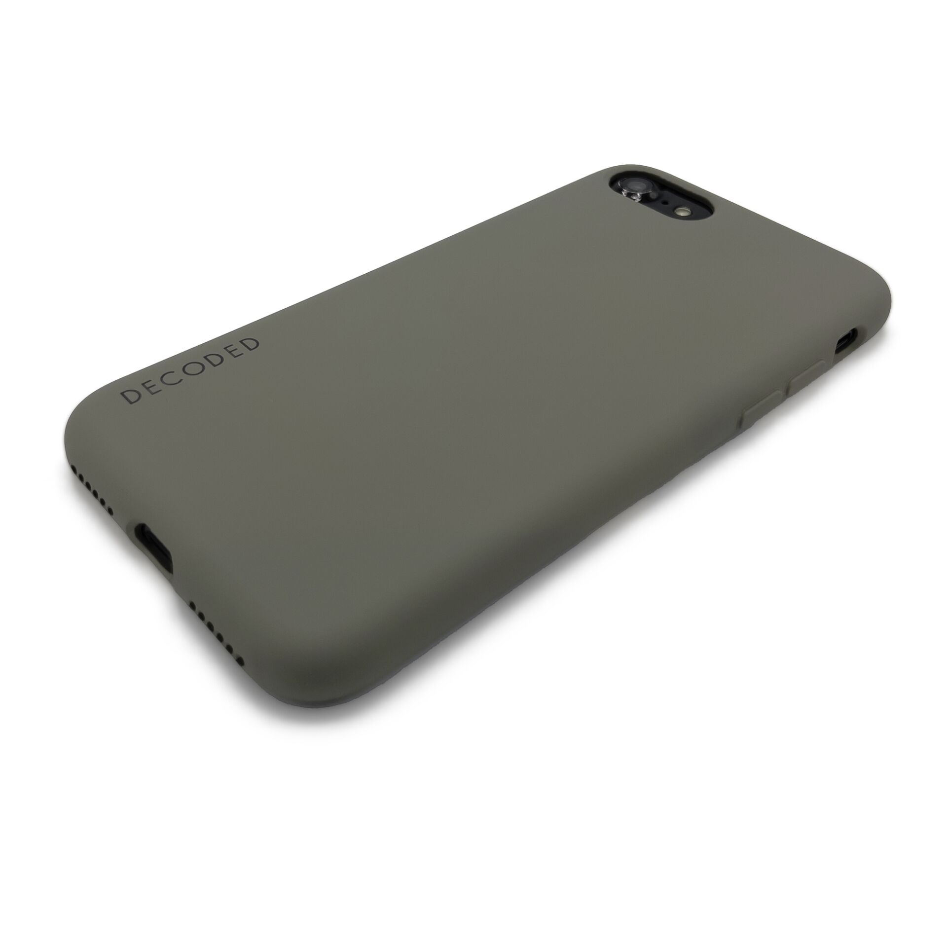 iPhone SE (2022/2020) / 8 / 7 / 6S Silikon Case Hülle (D22IPO47BCS9OE) - Olive