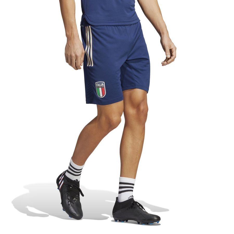 Italie Short d'Entraînement Tiro 23 Pro - Bleu Marine/Blanc