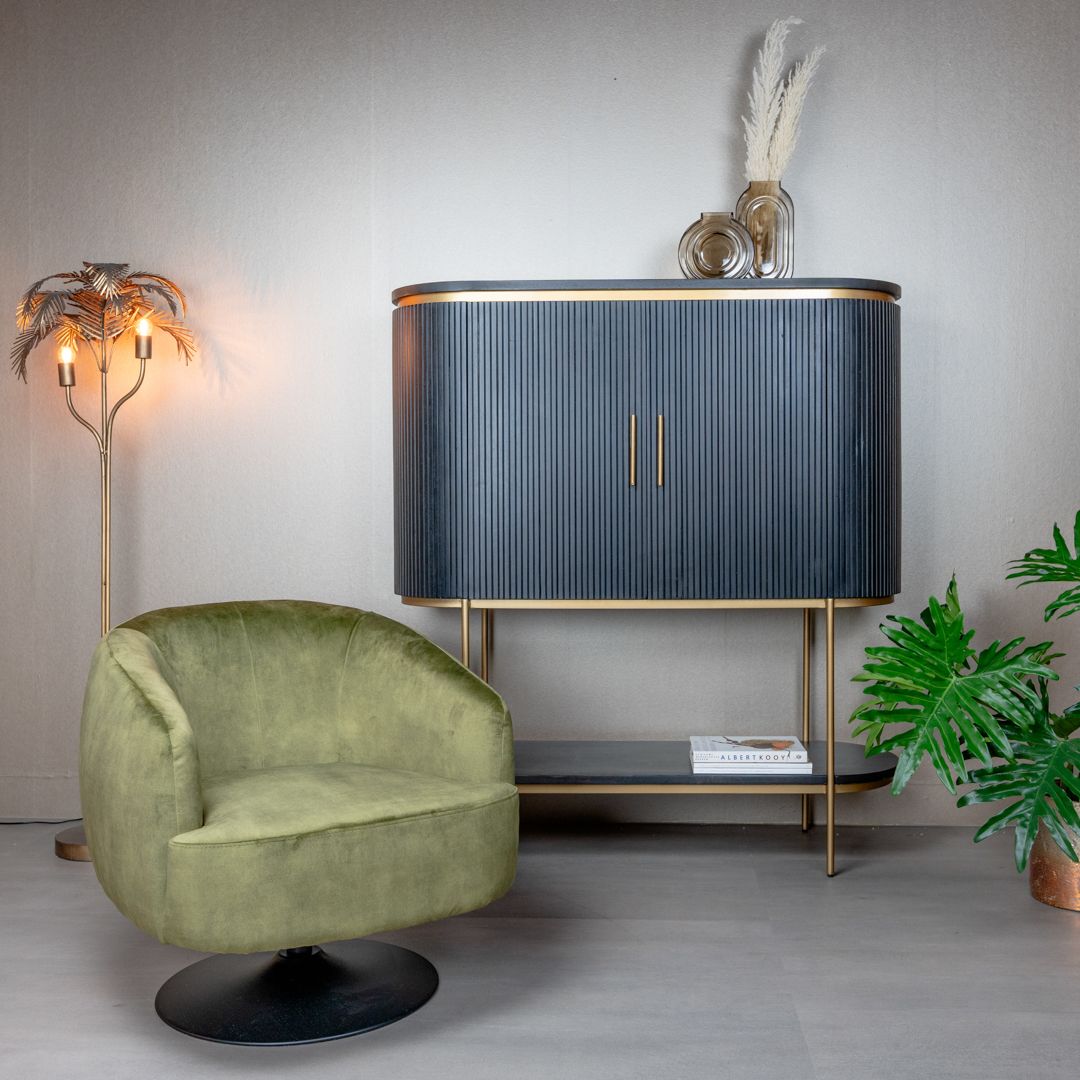 Fauteuil Green Barga B77 x D80 x H75 cm