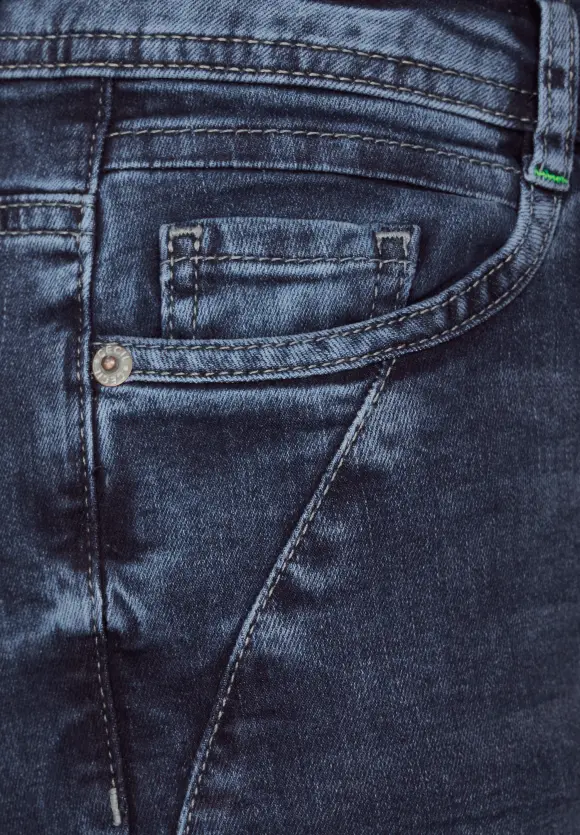 Slim Fit Jeans - dark blue washed