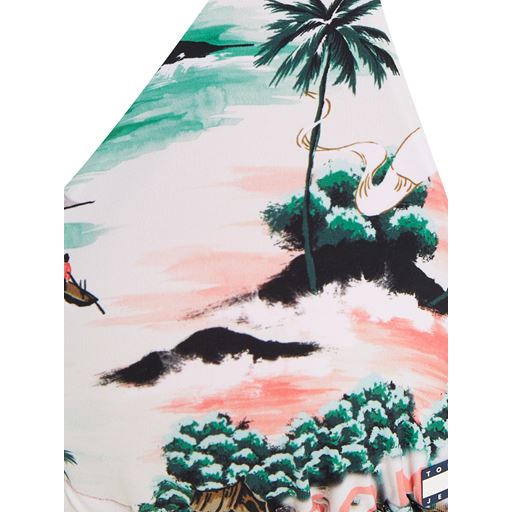 Tommy Hilfiger Triangle Bikinitop, Hawaiian Tickled Pink, L