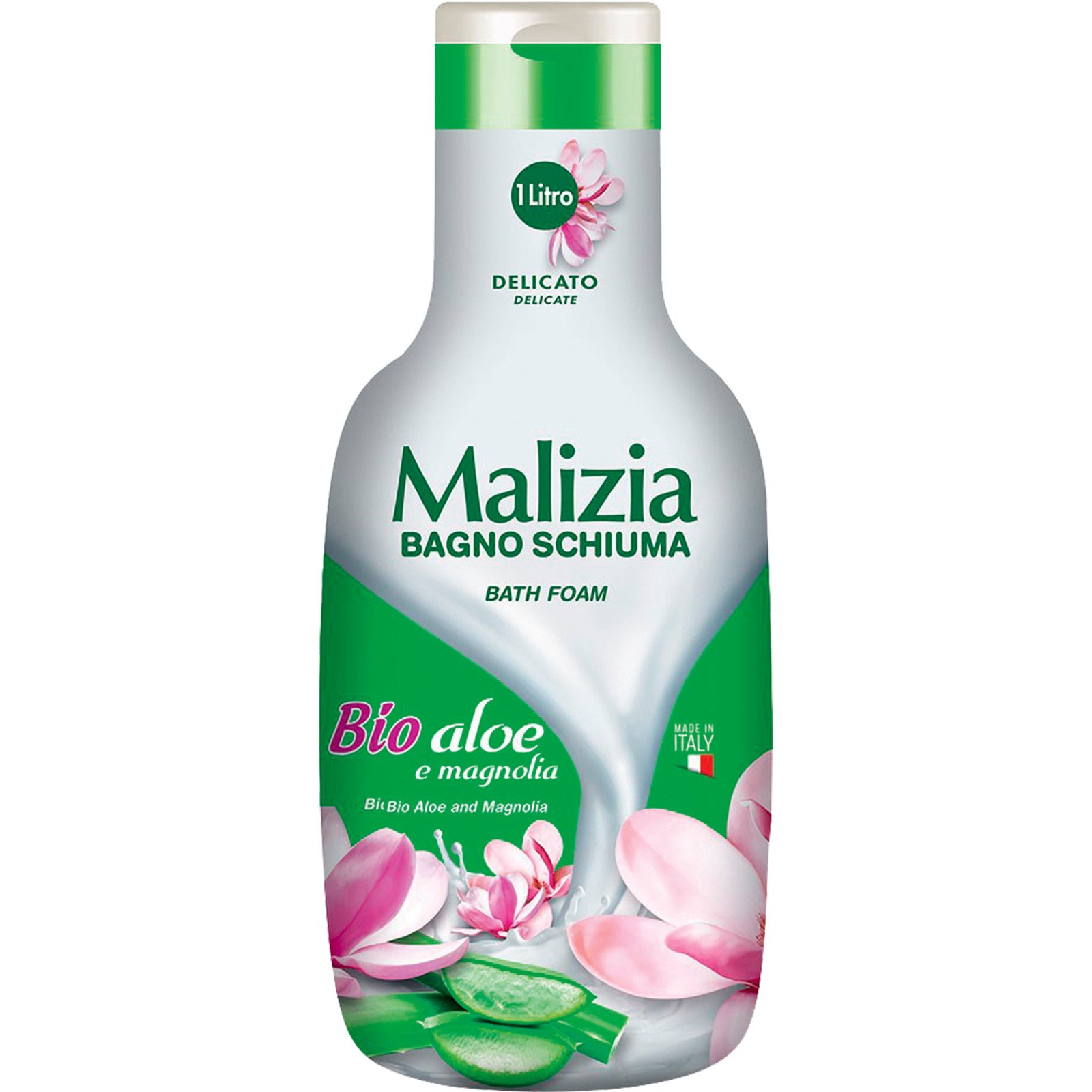 Malizia Badeschaum Aloe Vera & Magnolia 1000 ml