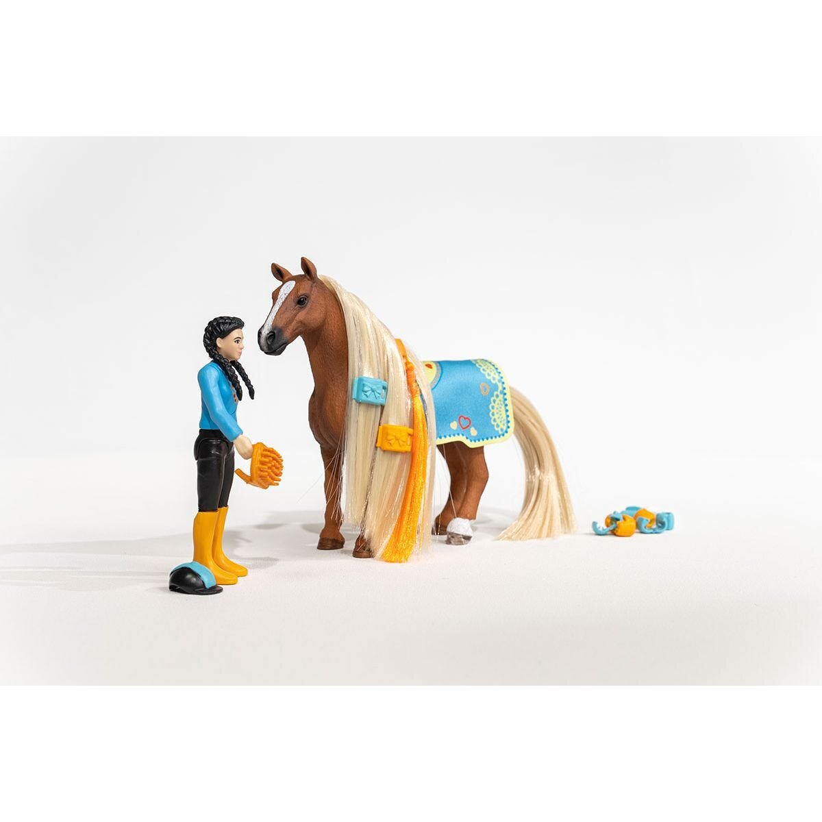 Schleich Schleich Horse Club Kim & Caramelo Starter Set