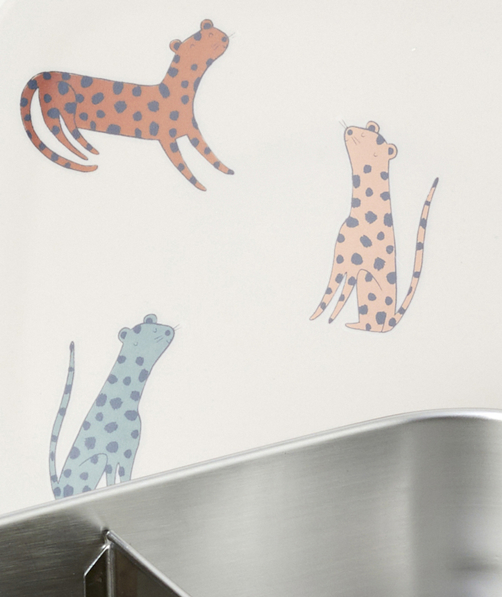 LIEWOODBOÎTE À DÉJEUNER VERTE AVEC LEOPARDS