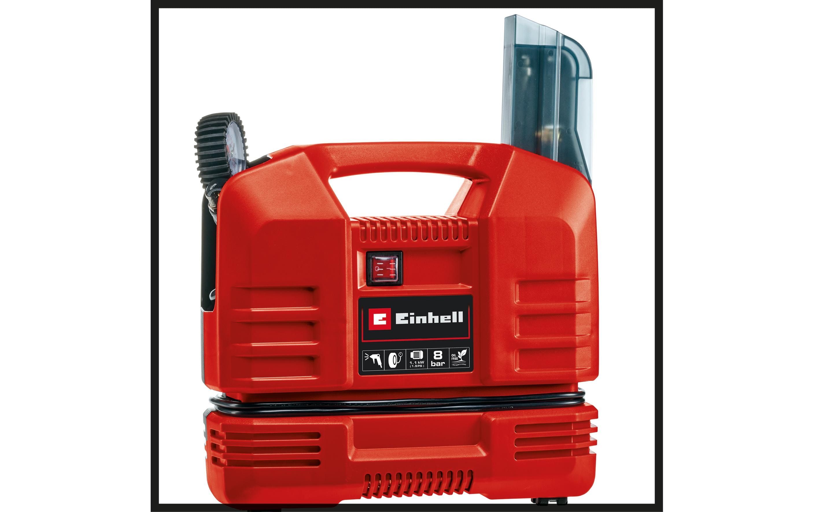 Kompressor TC-AC 190 OF Set, tragbarMobiles Koffer-Kompressor Set