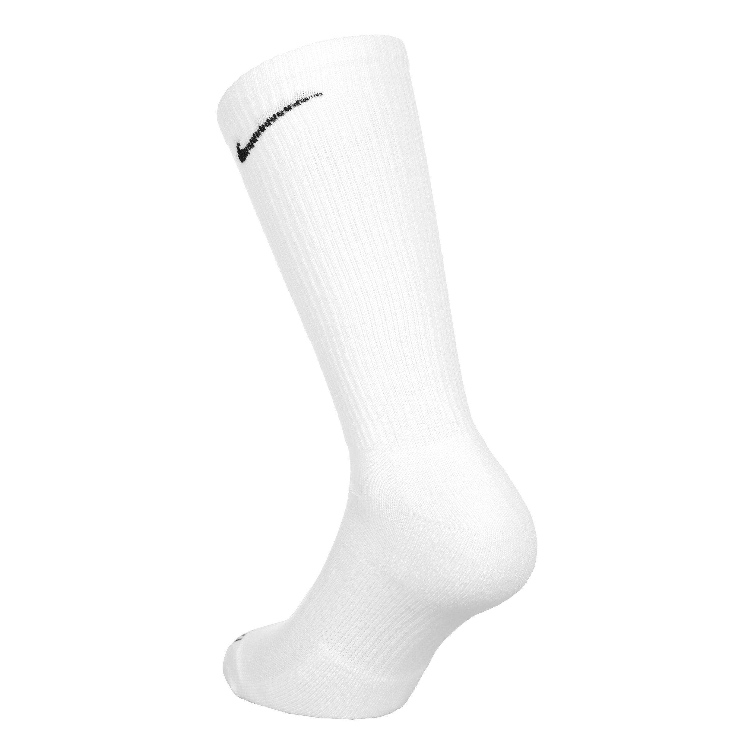 Nike Everyday Plus Cushioned Chaussettes De Sport Pack De 6 Hommes - Blanc