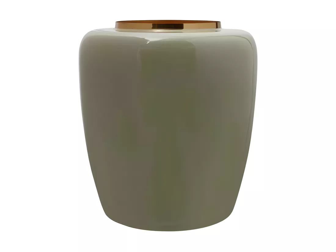 Vase Design en Métal 