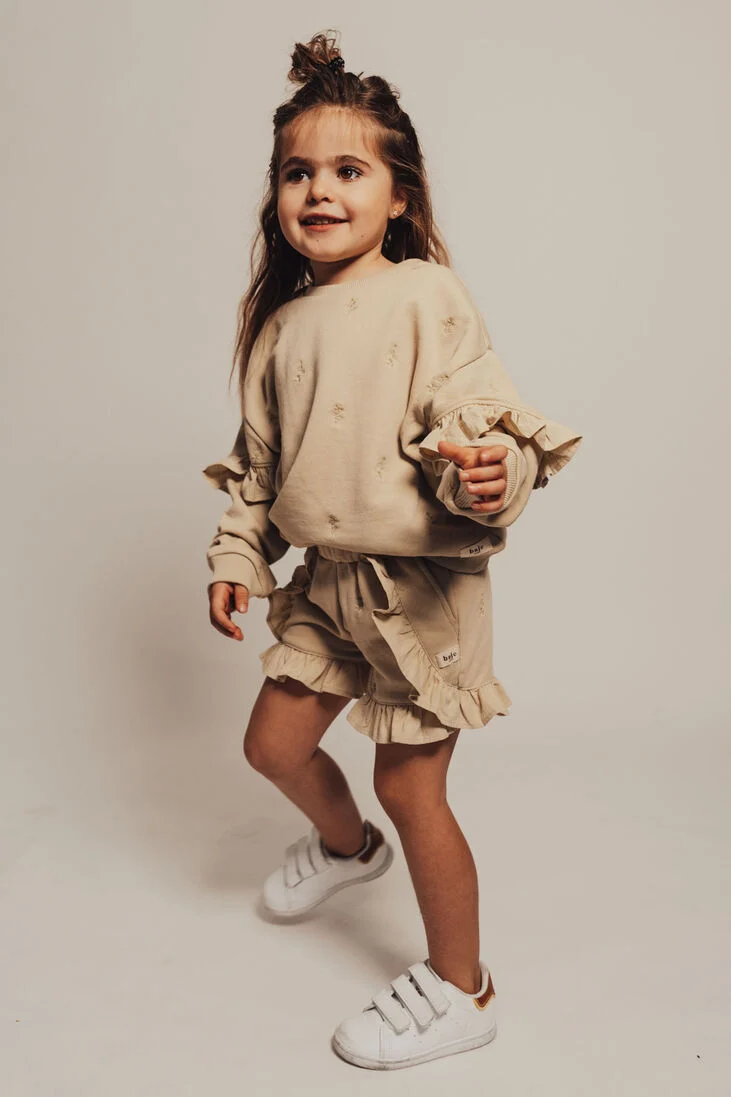 BAJE STUDIO taupe baje studio sweater harvey