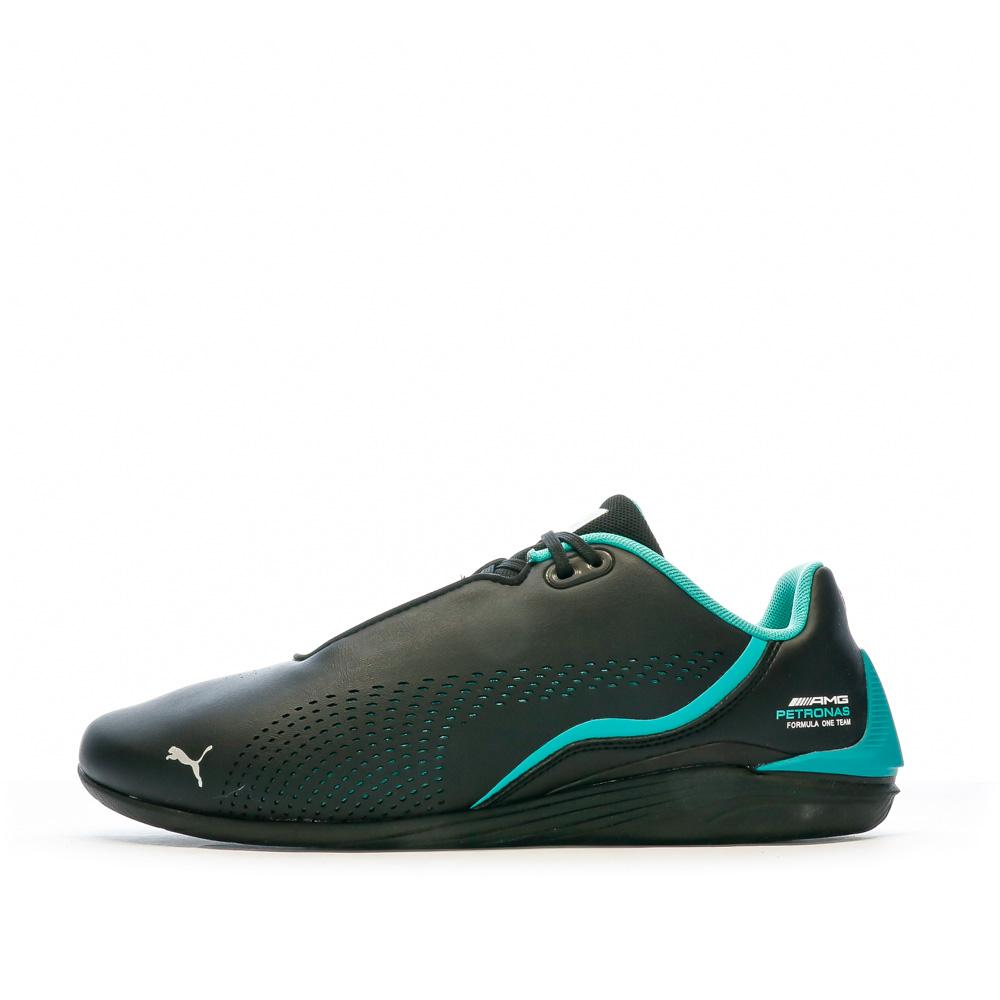 Puma Baskets Noires/Turquoises Homme Puma Mercedes Cat Decima Puma
