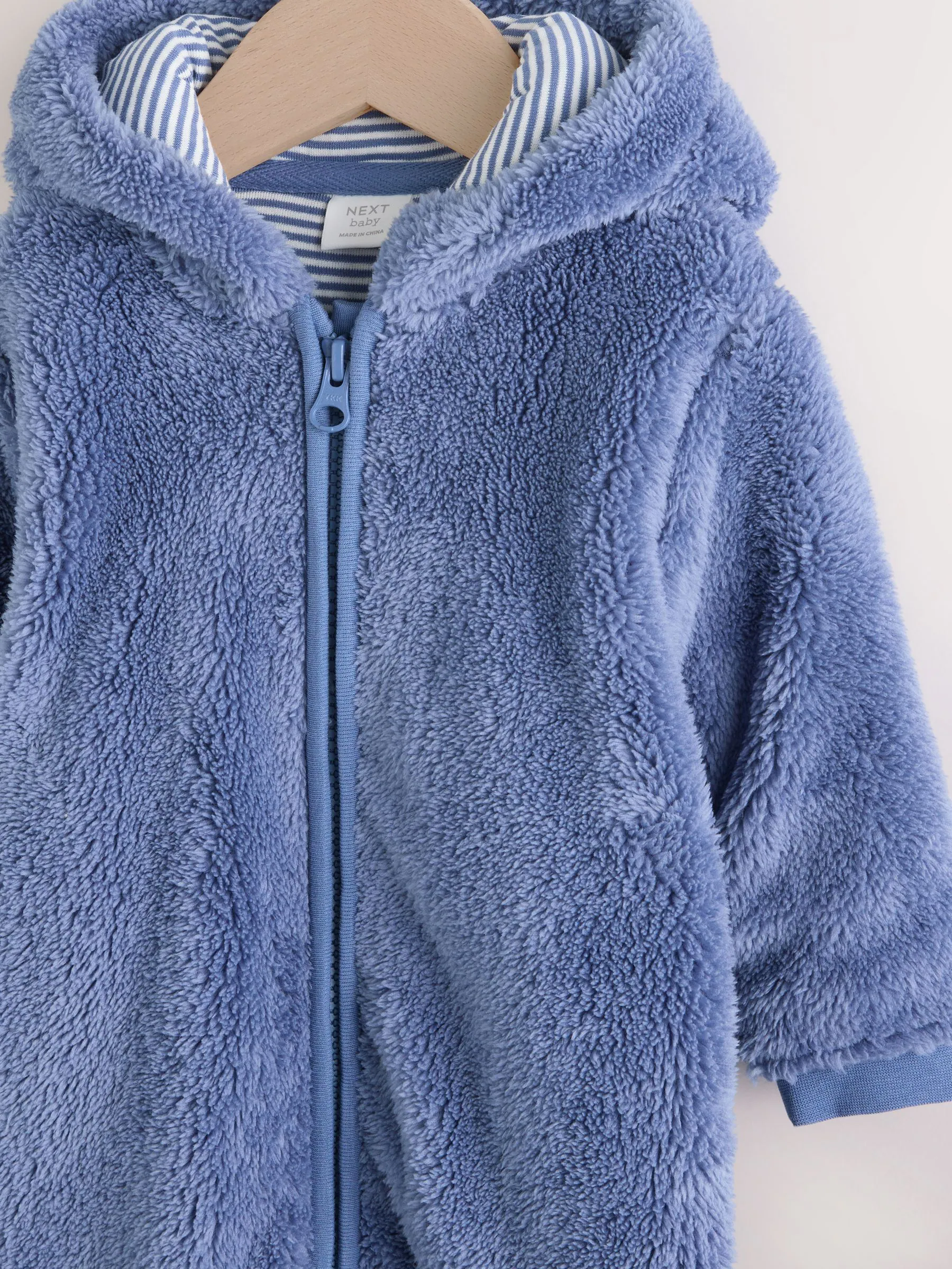 Marineblauw - Baby kinderwagenpak van fleece (0mnd -2jr)