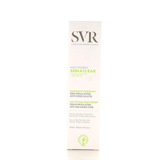 Soin matifiant sébo-régulateur SVR Sebiaclear Mat+Pores