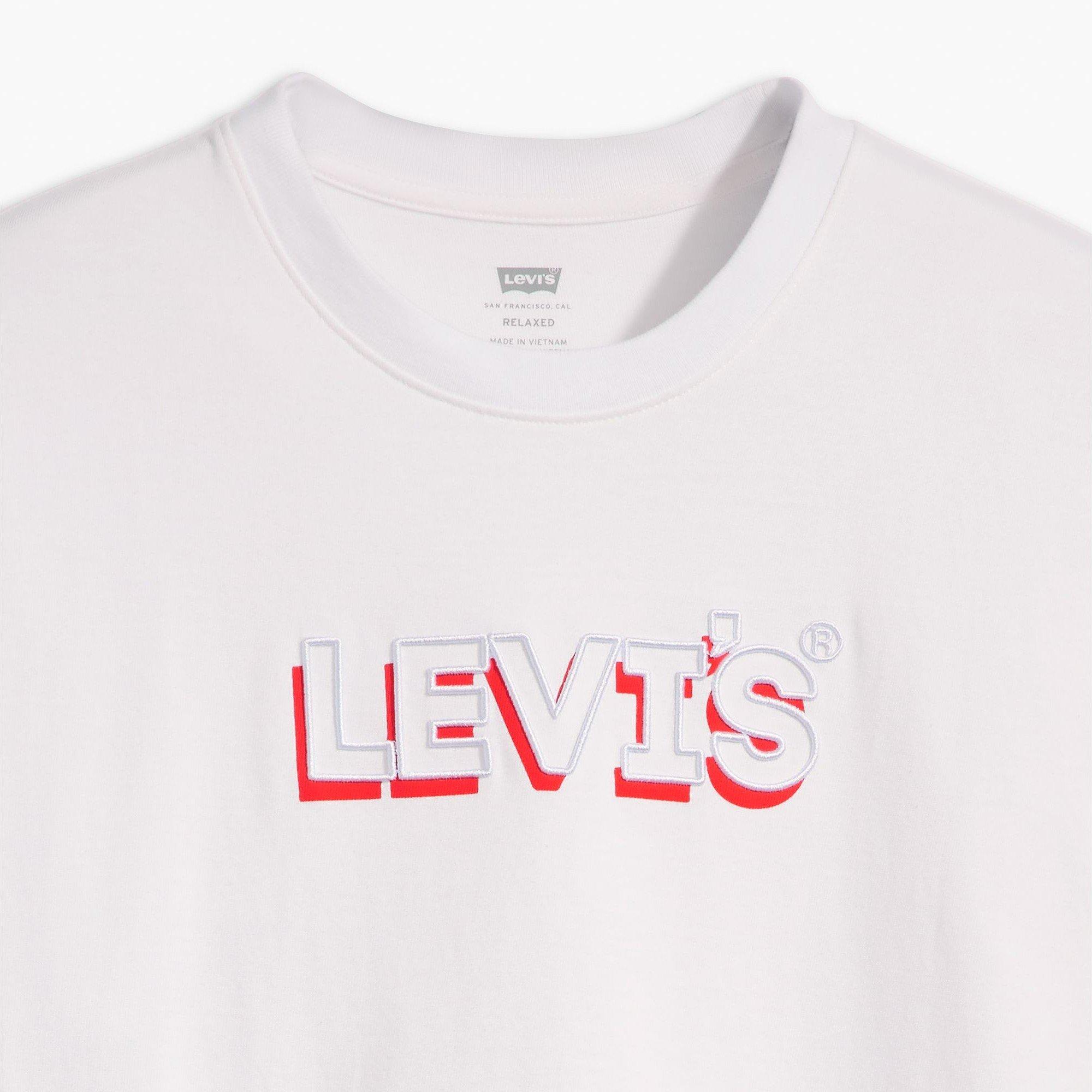 Levis Emblem Headline T Shirt