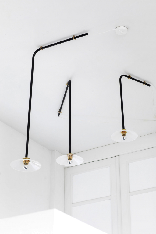Valerie Objects Ceiling lamp no. 1 plafondlamp Ø25 zwart