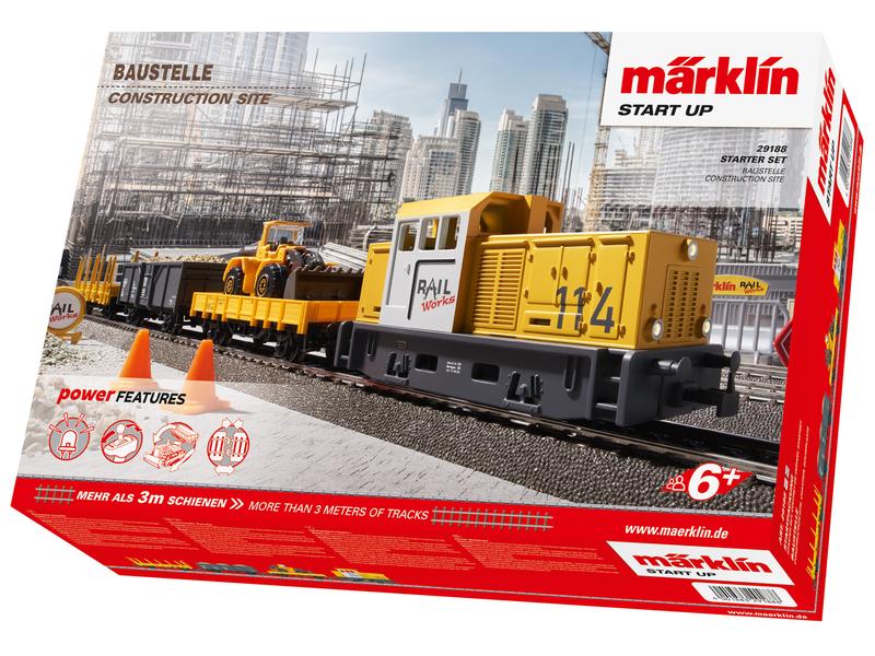 Märklin Startpackung Baustelle H0, AC, Start up Märklin Start up Güterzug Set