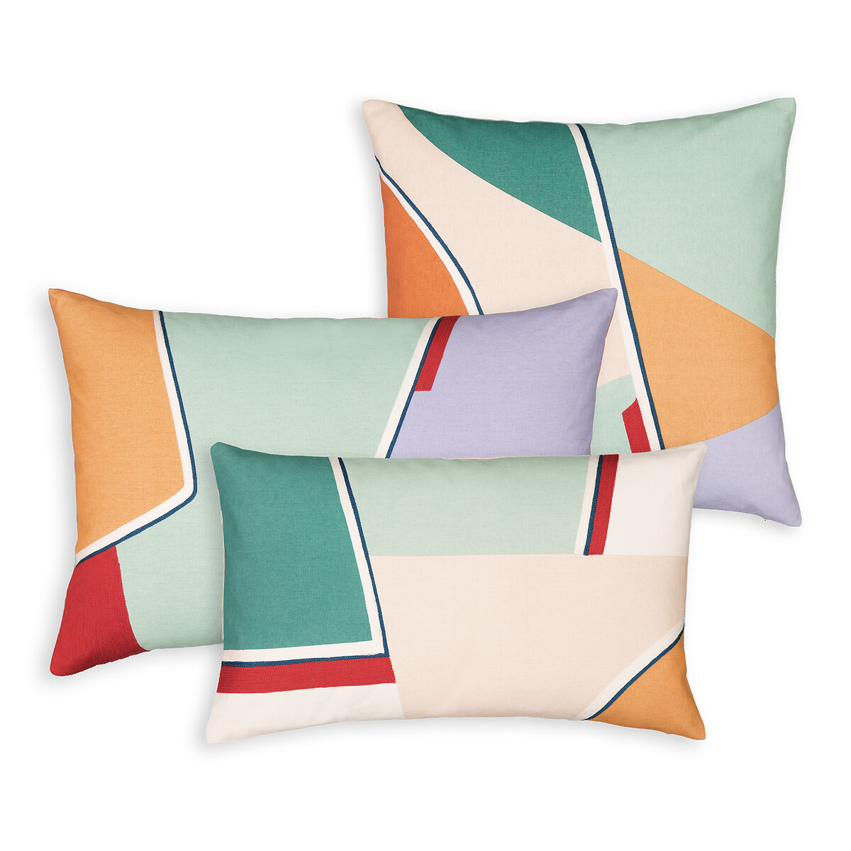 LA REDOUTE INTERIEURS<br>Capa de almofada retangular, Bergen