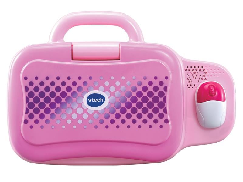 Vtech Mein Vorschul-Laptop 2.0 pink -DE- Lerncomputer mit beleuchtetem LCD-Bildschirm