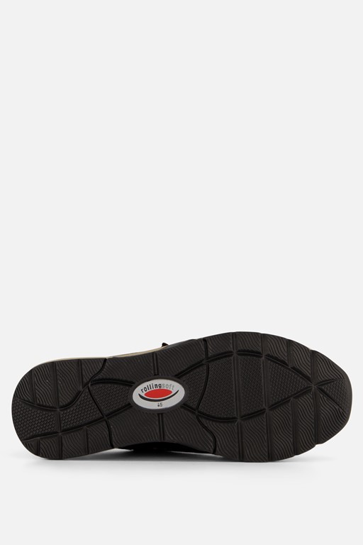 Gabor Rollingsoft Sneakers zwart Suede