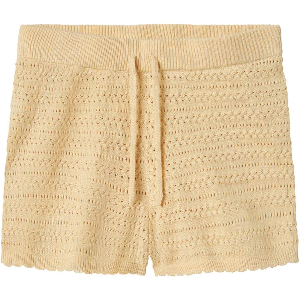 Køb Lil'Atelier Sea Mist Nmfhope Strik Shorts Lil