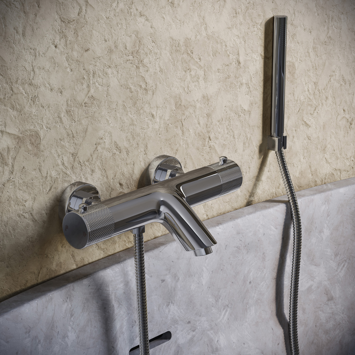 Saniclear Talpa Curved omstelknop voor opbouw thermostaatkranen (SK38381, SK22956 en SK22955)