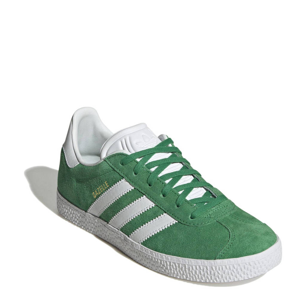 adidas Gazellesneakers groen/wit