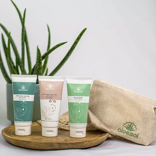Kit de Rotina de Bem-Estar Orgânico Aloesol