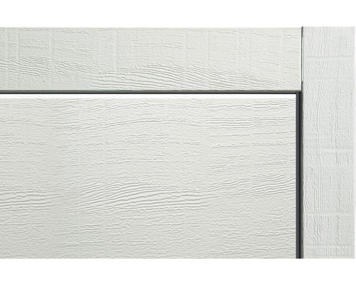 Hörmann sectionaaldeur EcoStarMatic, wit RAL 9016 met M-profilering, 2500 x 2125 mm, inclusief garagedeuropener Liftronic 700 2e generatie.