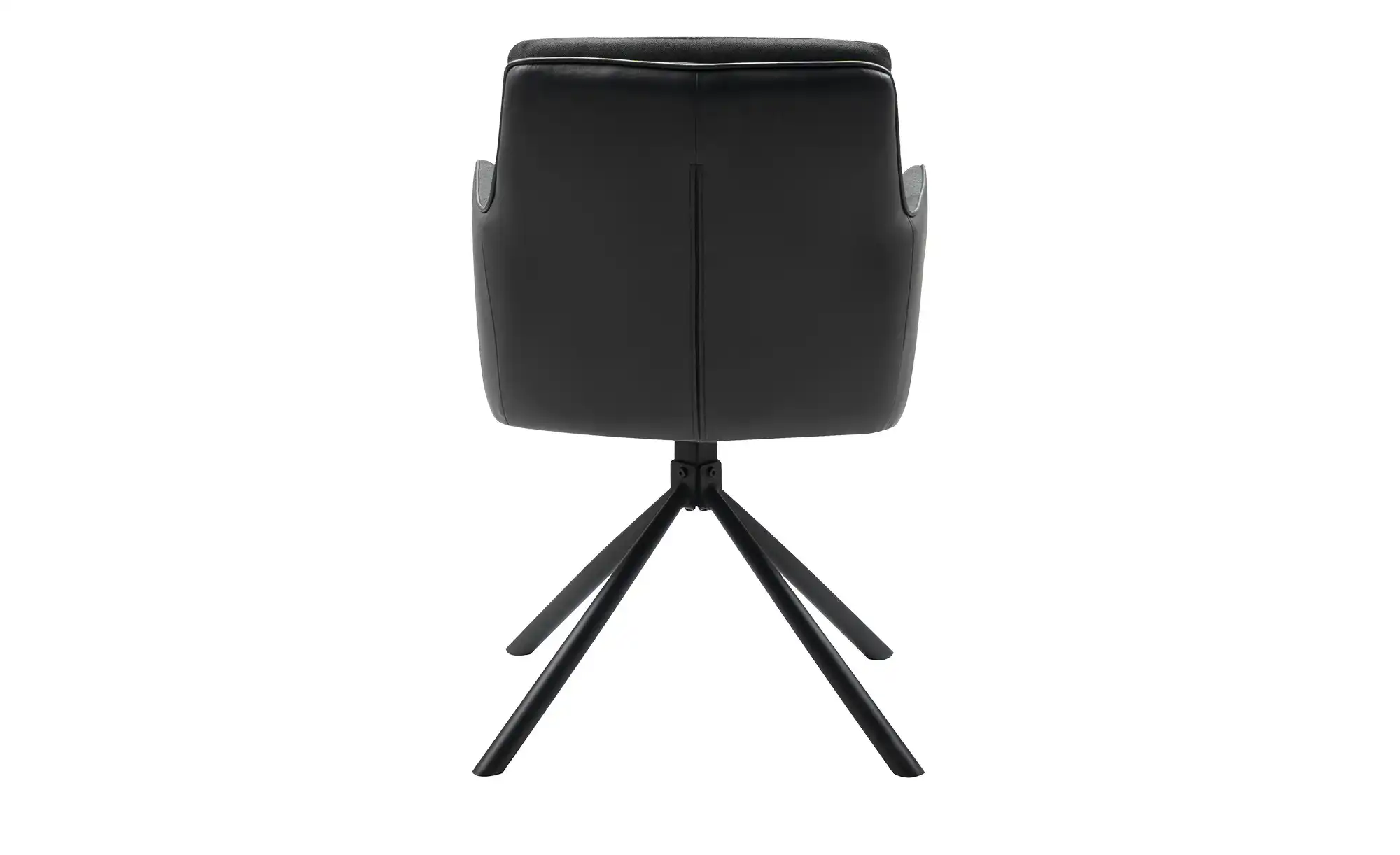 Armlehnstuhl in Lederlook 360° drehbar Ladislav