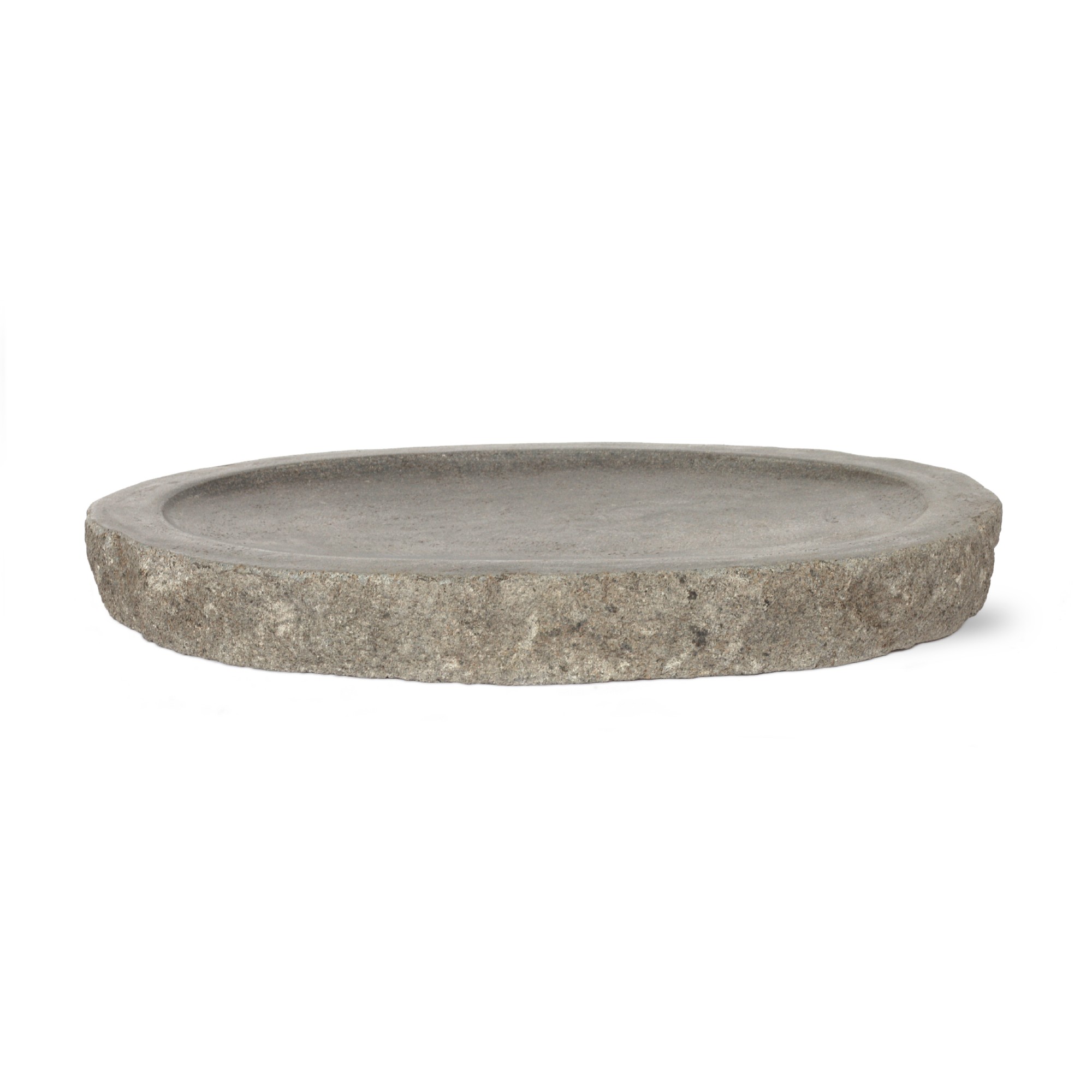 Schale Riverstone, dunkelgrau, Ø 18 cm, H 2 cm von fischer's lagerhaus
