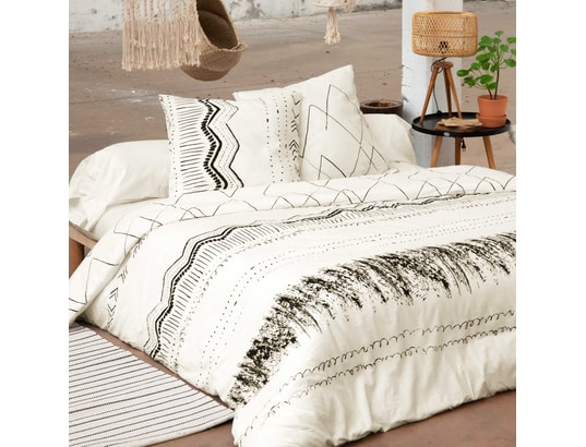 TERRE DE NUIT - Parure de lit housse de couette Parure de lit berbère 240x220 cm
