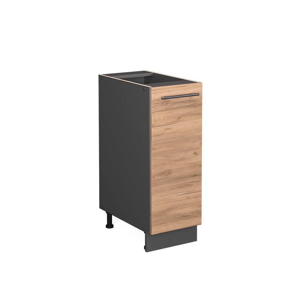 Vicco Apothekerunterschrank Küchenschrank Küchenmöbel Fame-Line Anthrazit Eiche modern 30 cm Küche Einbauküche Einschübe Aufbewahrung Küchenzeile