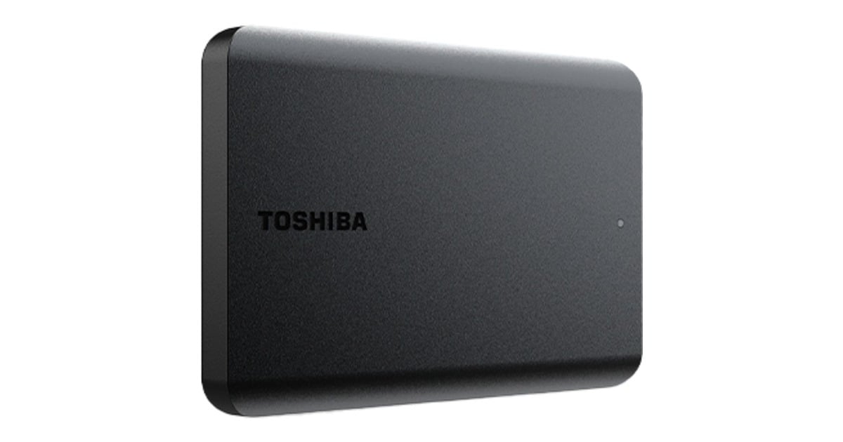 ToshibaCanvio Basics 2022 1 TB externe harde schijf  (Zwart, Micro-USB-B 3.2 Gen 1 (5 Gbit/s))