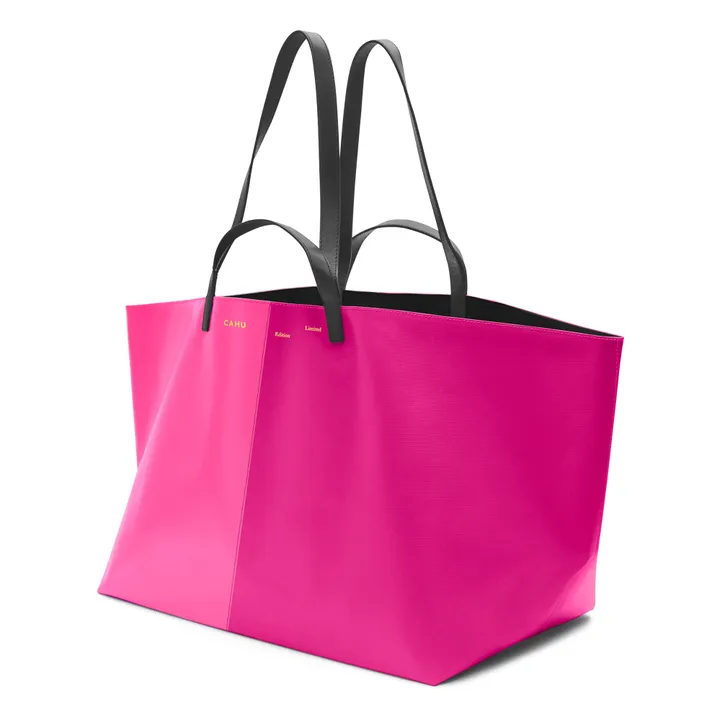 Cahu Cabas Zippé Le Pratique Large | Rose